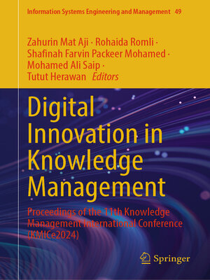 cover image of Digital Innovation in Knowledge Management